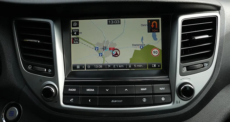 Hyundai Tucson cena 77900 przebieg: 139000, rok produkcji 2017 z Świnoujście małe 742